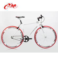 Colorido fixie bici del engranaje / precio al por mayor de la bicicleta llantas de aleación de aluminio / barato fixie bici del engranaje